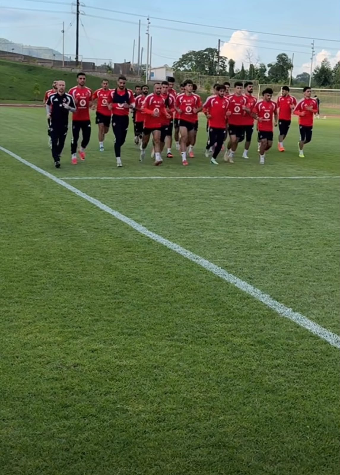 مران فريق الاهلى فى أوغندا (2)