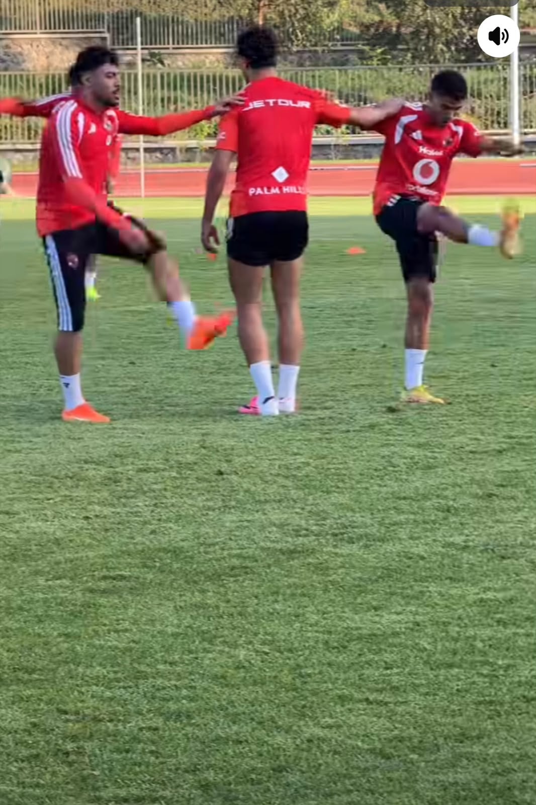 مران فريق الاهلى فى أوغندا (1)