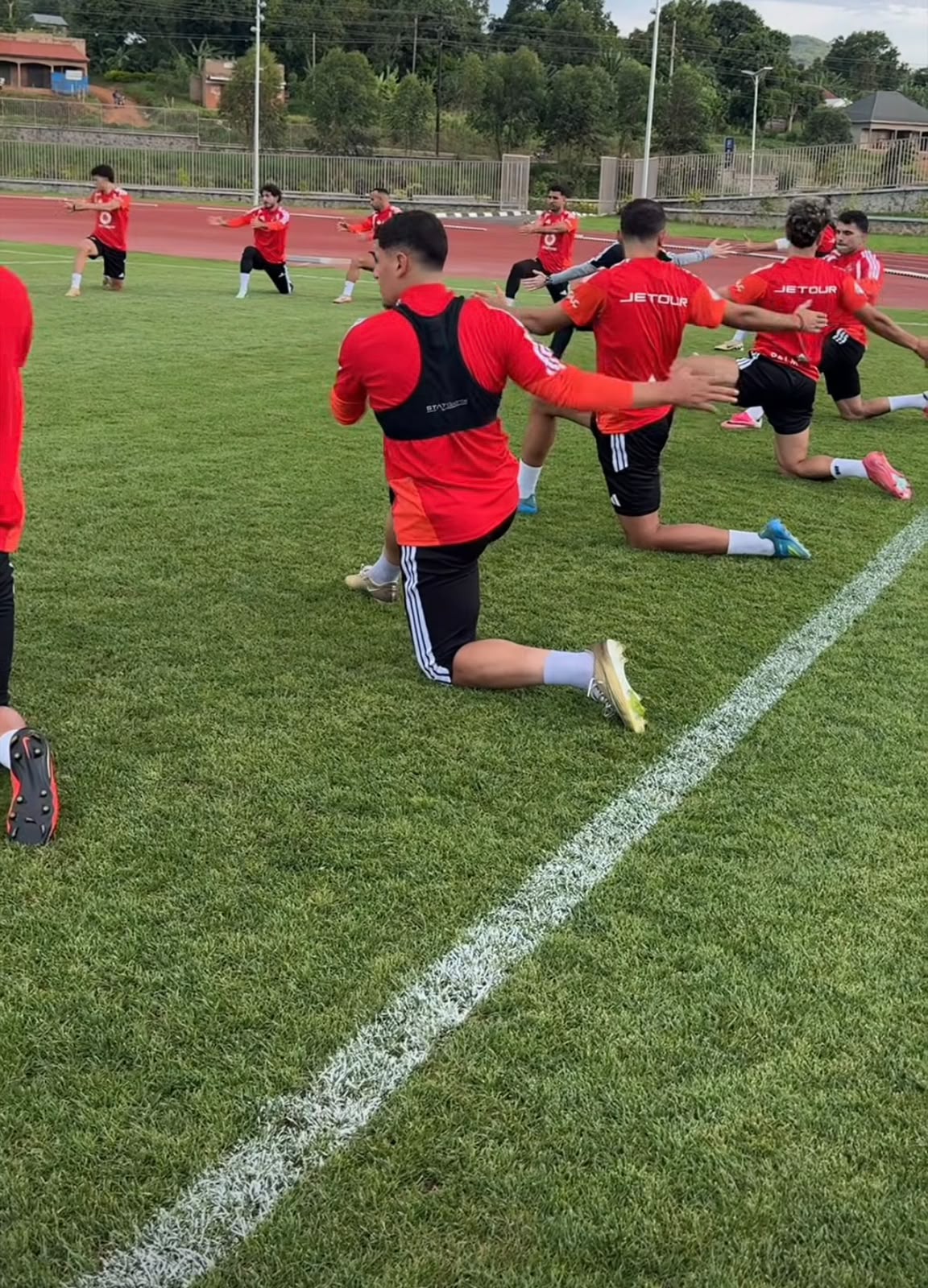 مران فريق الاهلى فى أوغندا (1)