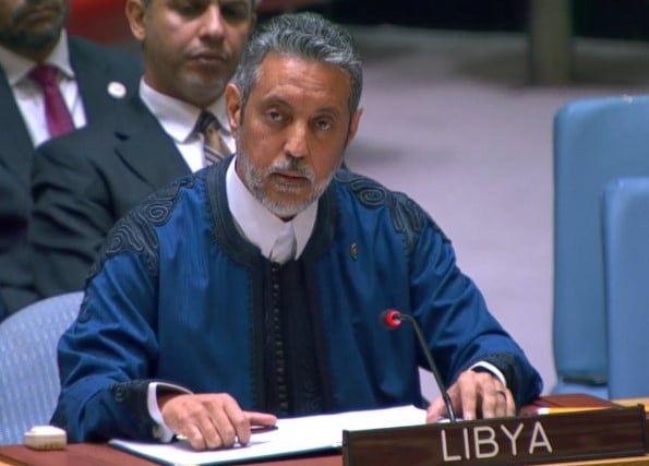 مندوب ليبيا لدى الأمم المتحدة طاهر السني