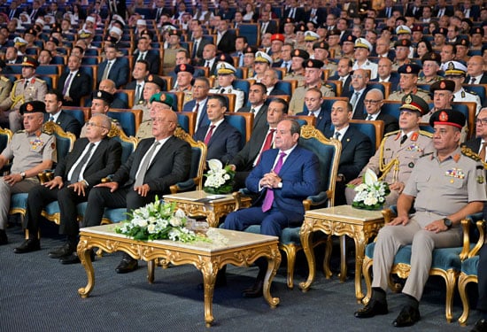 الرئيس السيسى خلال الندوة التثقيفية للقوات المسلحة
