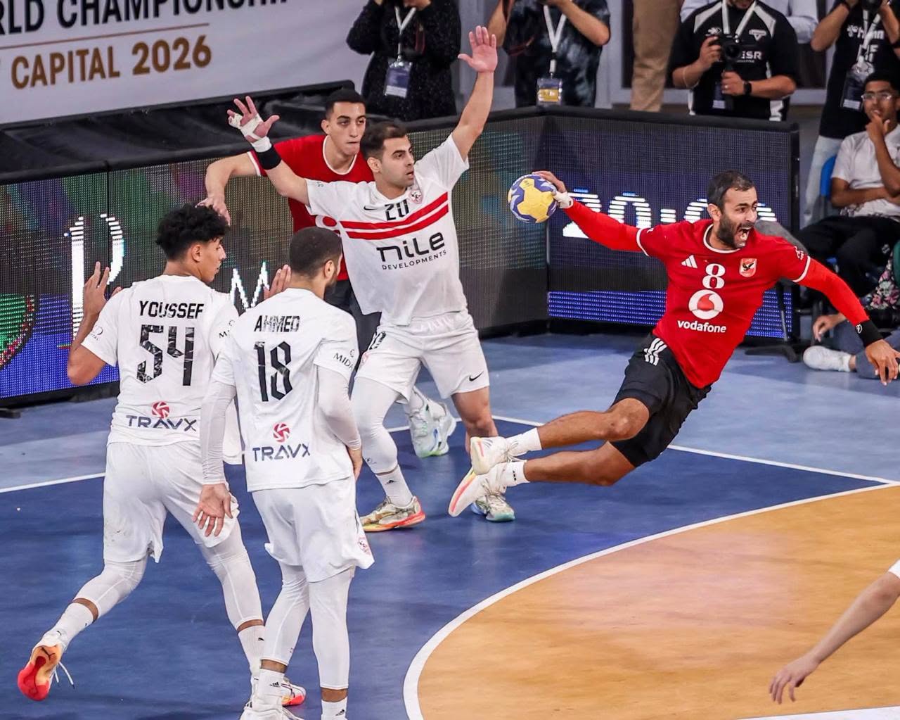 الاهلى والزمالك يد