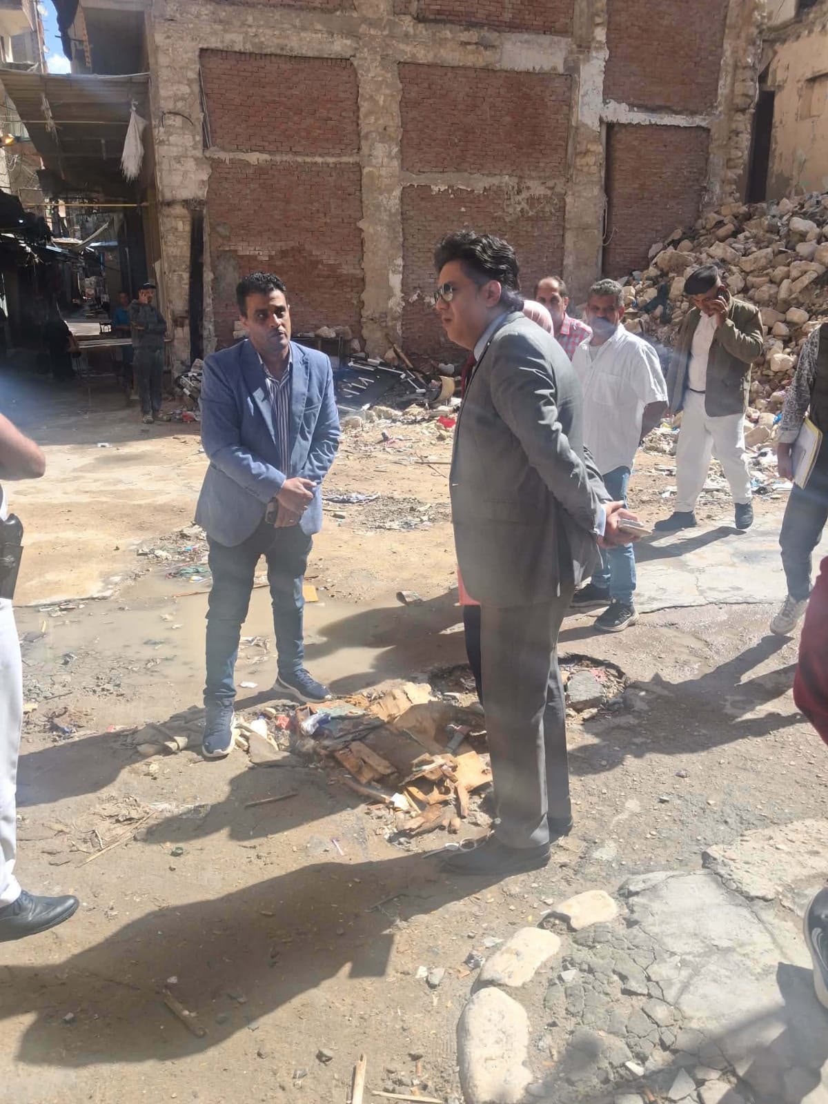 النيابة الإدارية تحقق في واقعة ميل عقار