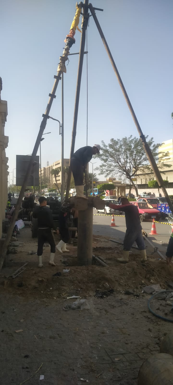 أعمال إنشاءات الصرف الصحى
