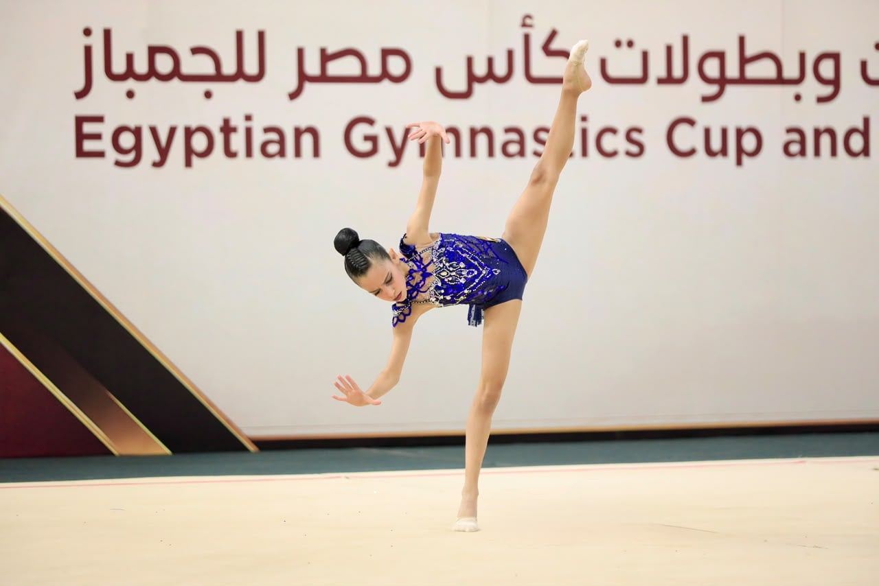 كادي عمرو لاعبة   الجمباز الإيقاعي