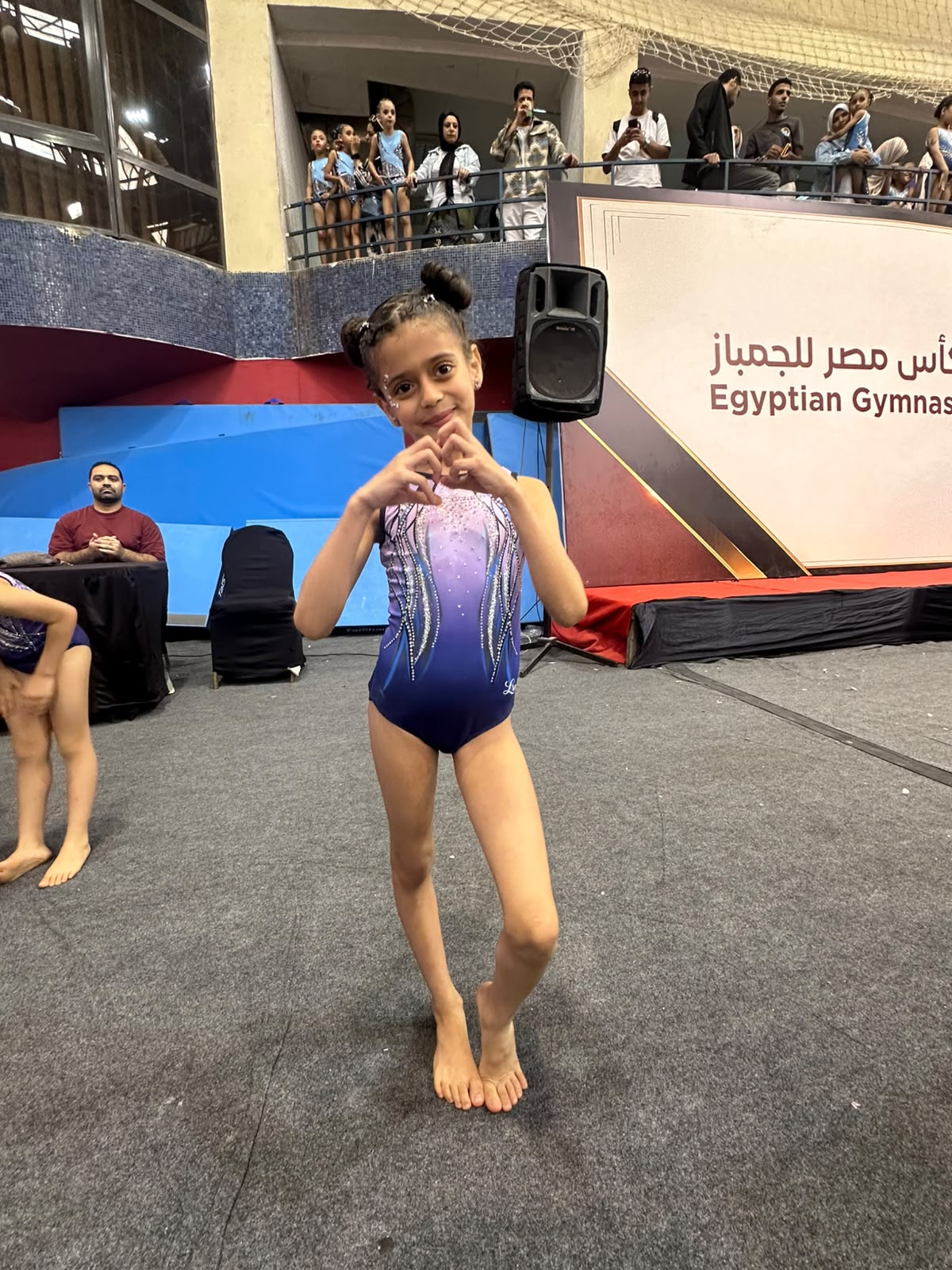 فرحة بطلات سيتي كلوب في الجمباز