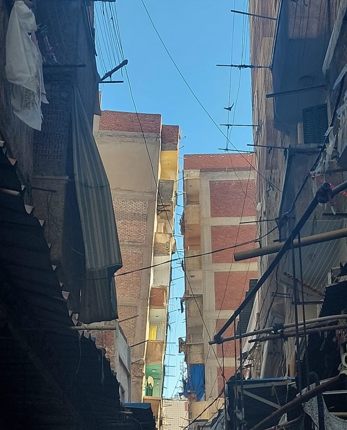 عقار مائل بحي غرب الاسكندرية عقار مائل بحي غرب الاسكندرية