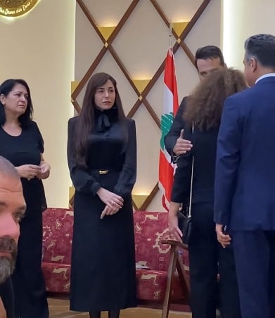 جنازة عبير نعمة جنازة عبير نعمة