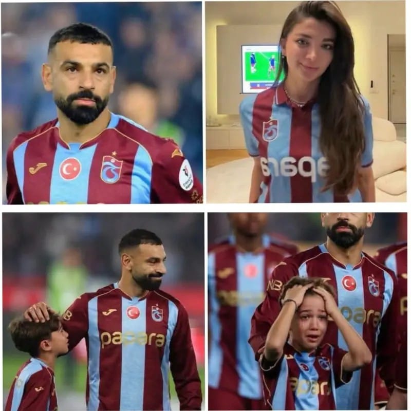 محمد صلاح والطفل التركي