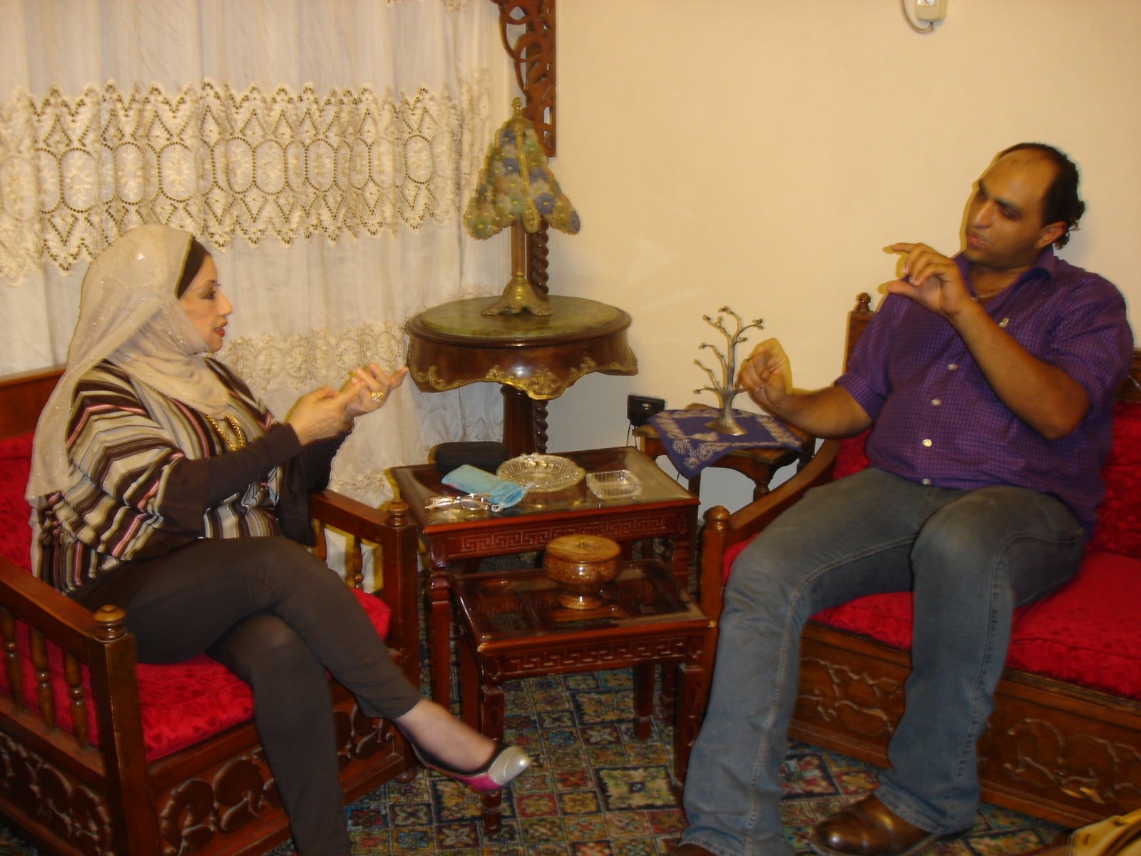 حوار سابق مع نجاح سلام