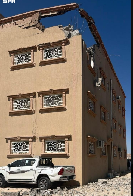 منازل متضررة