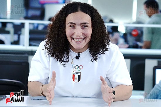 سمر حمزةب طلة المصارعة
