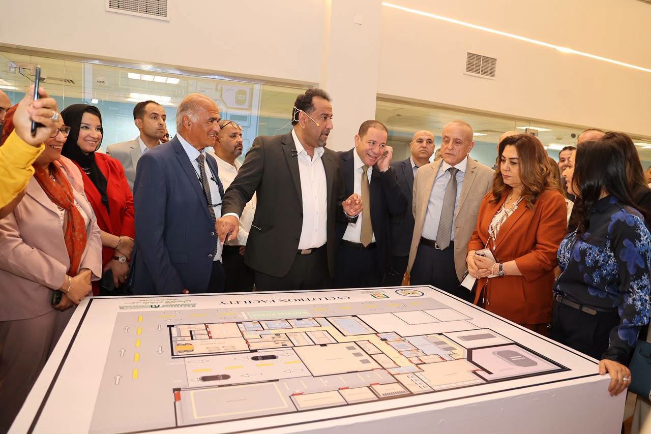 الاستمتاع لتفاصيل العمل لوحدة السيكلترون الجديدة بمستشفى أورام الأقصر