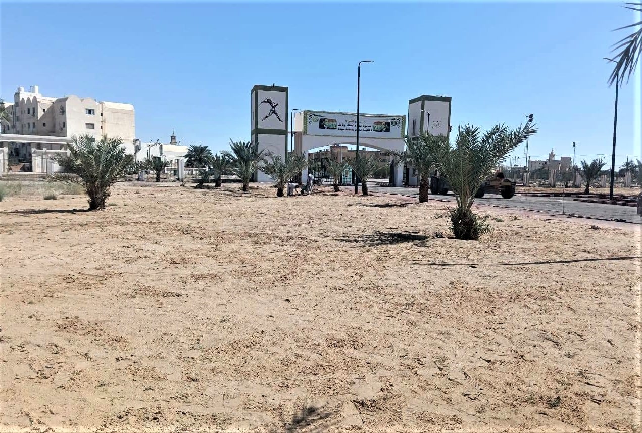 العداد لمهرجان التمور السنوي يبسيوة