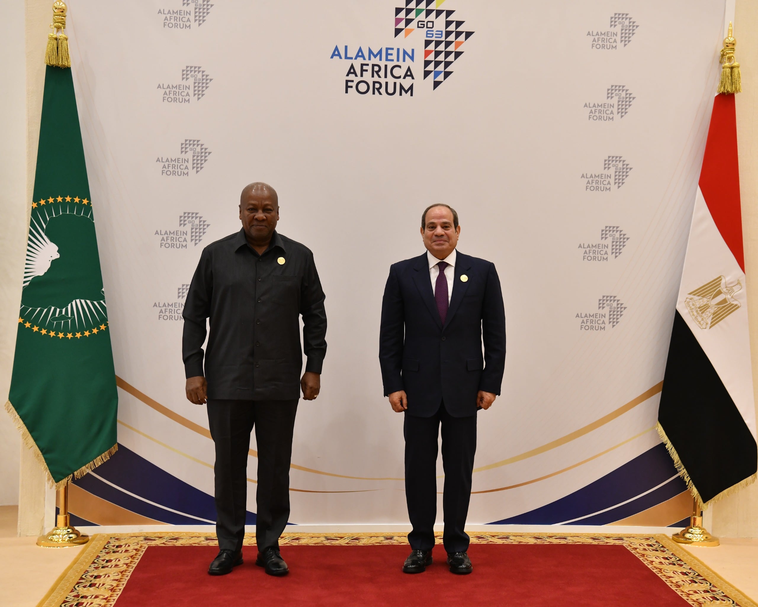 الرئيس السيسى يفتتح منتدى العلمين أفريقيا للأعمال (10)