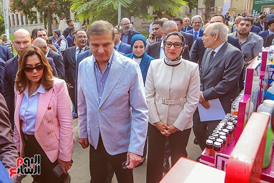 وزير الراعة فى المعرض