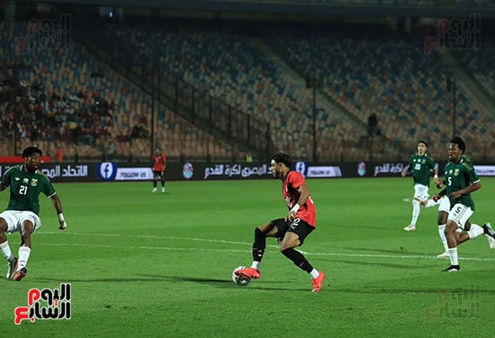 جانب من مباراة مصر وجنوب افريقيا جانب من مباراة مصر وجنوب افريقيا