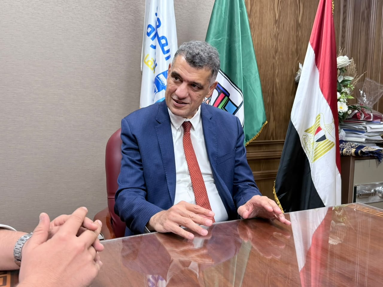الدكتور محمد عبد المعطى عميد معهد الأورام