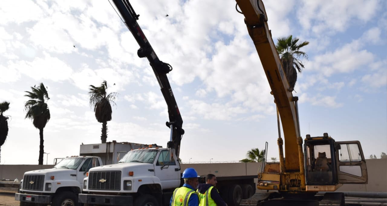 جانب من معدات الصيانة بالشركة جانب من معدات الصيانة بالشركة