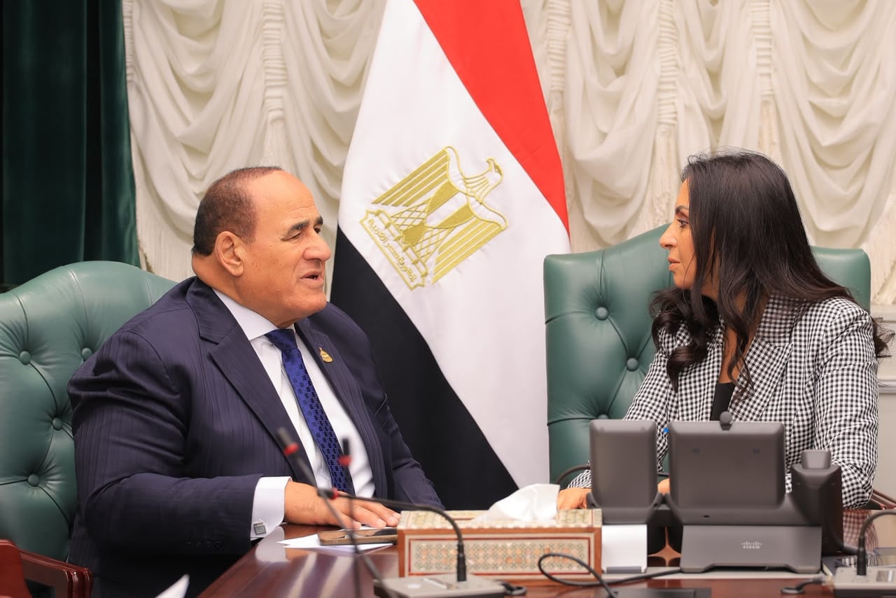 جانب من لقاء وزيرة التضامن مع أعضاء مجلس النواب