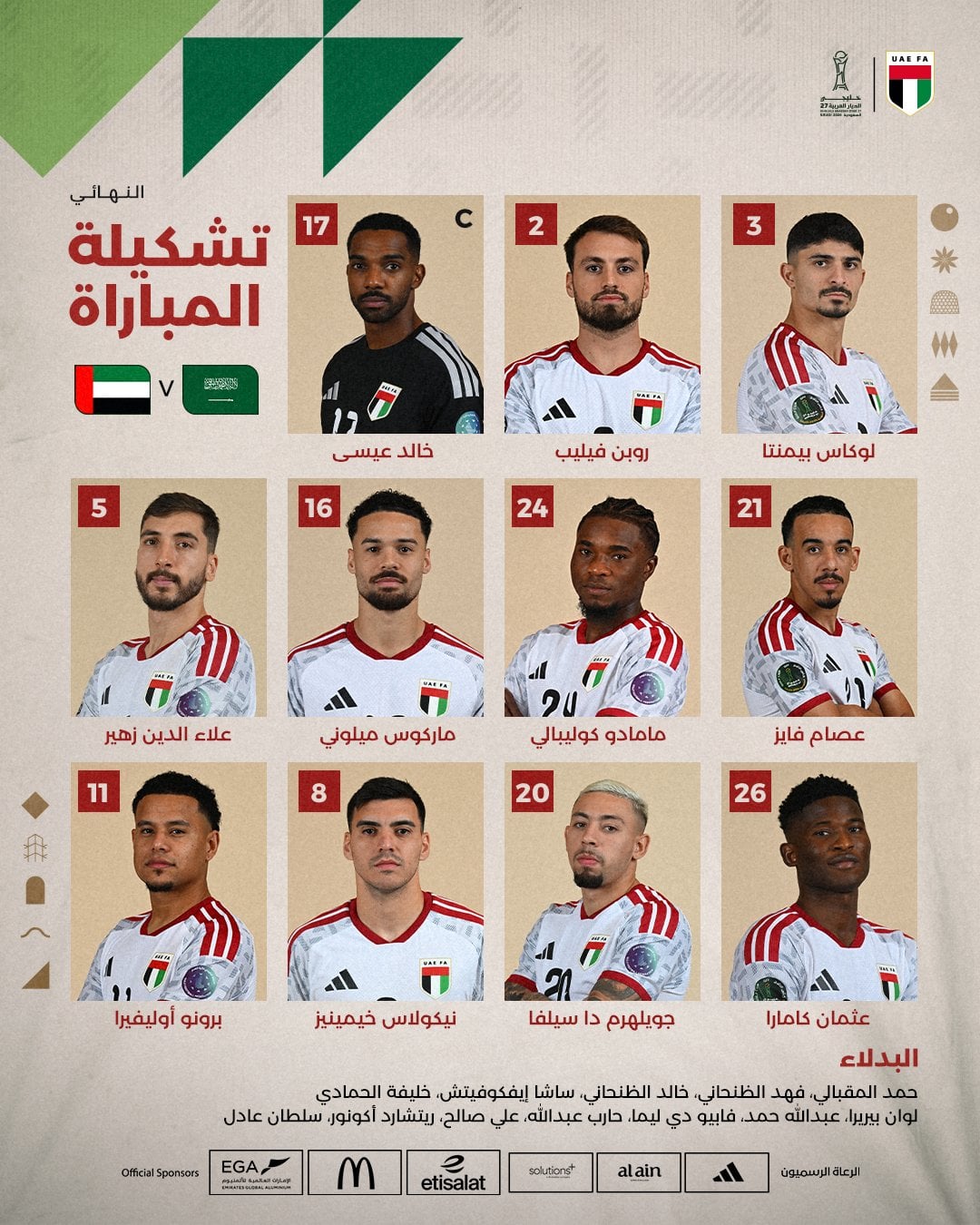 تشكيل الامارات