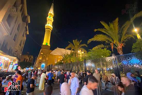 اجواء احتفالية بمولد سيدنا الحسين