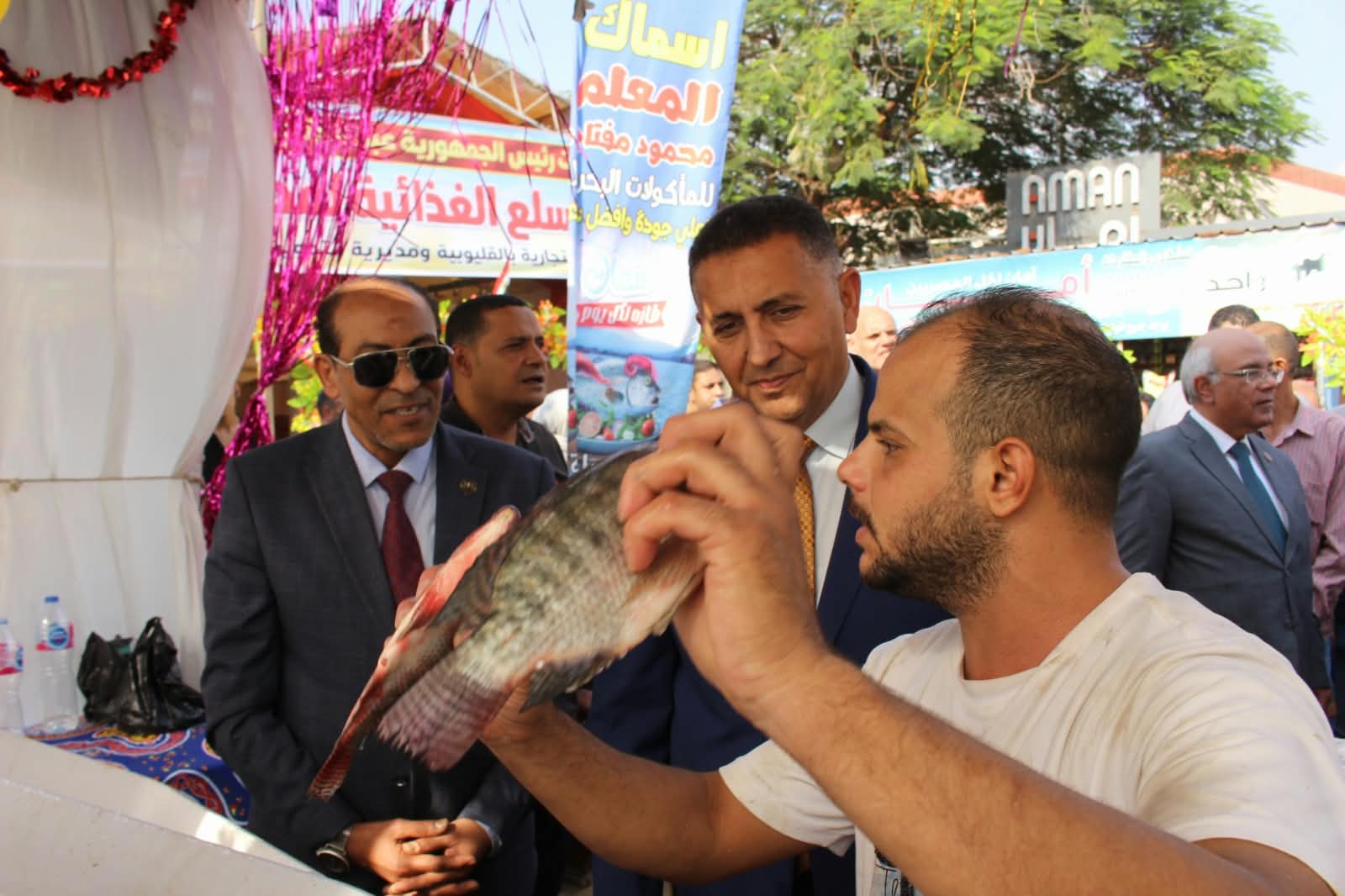 تفقد المعرض