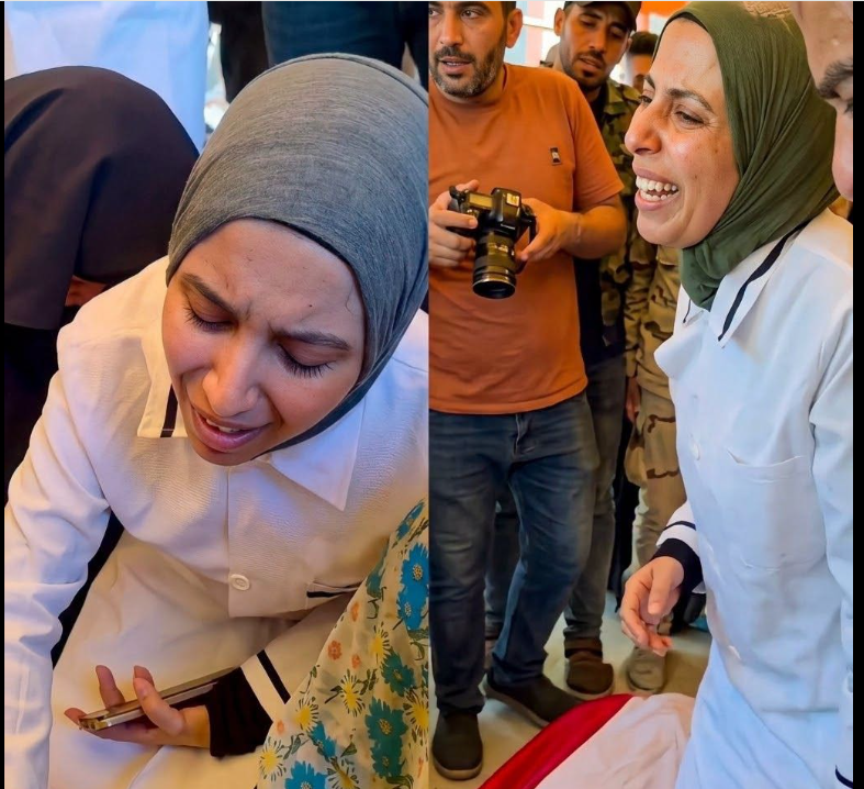 الممرضة عزة أبو مصطفى