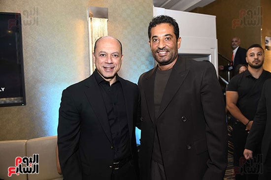 النجم عمرو سعد والمنتج تامر مرسي النجم عمرو سعد والمنتج تامر مرسي