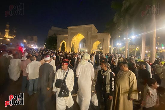 جانب من احتفالات الليلة الختامية