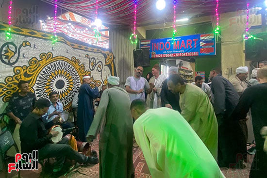 طقوس الذكر فى الليلة الختامية لمولد سيدنا الحسين