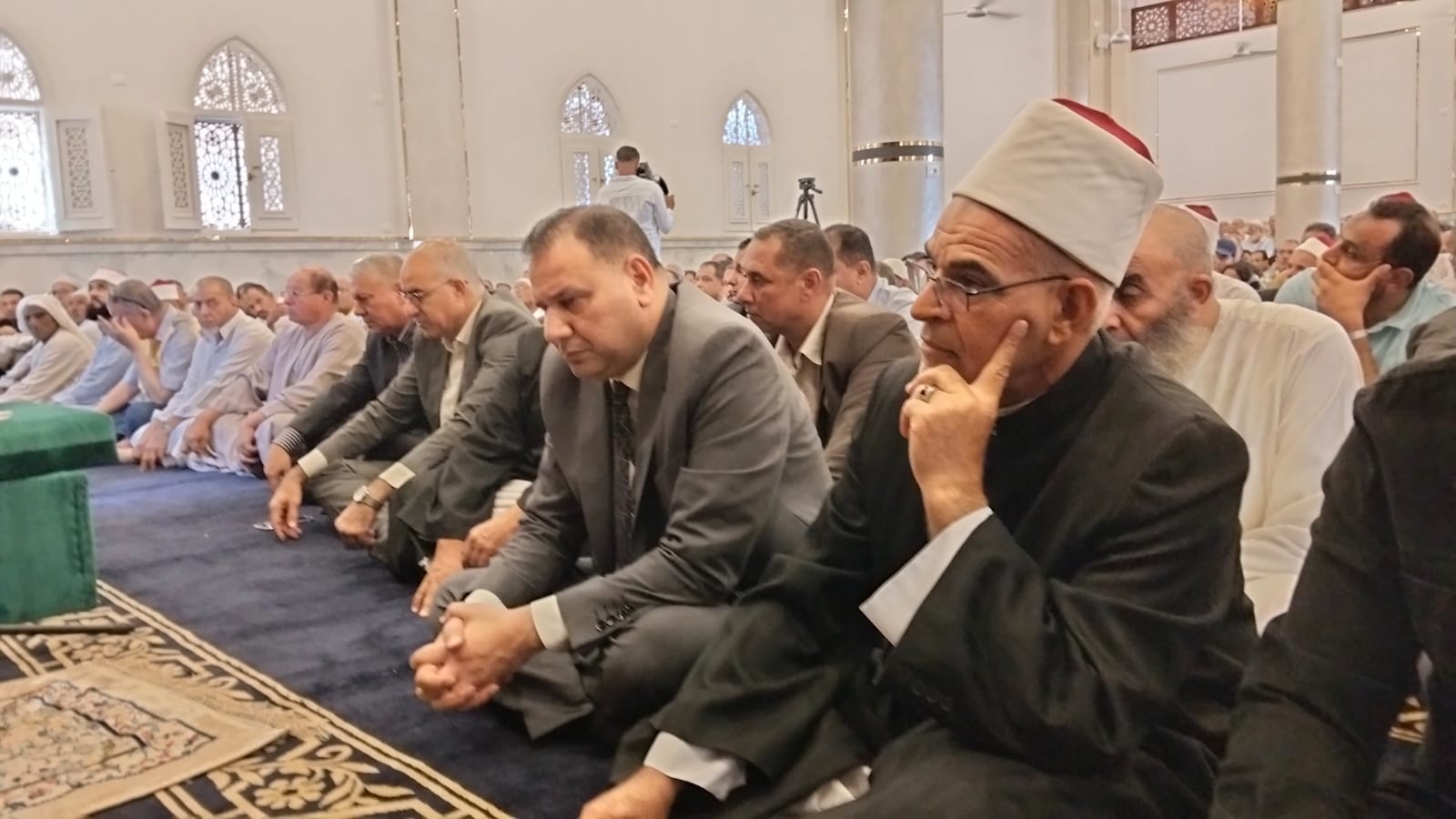 الحضور من الشعبيين والمسئولين بكفر الشيخ