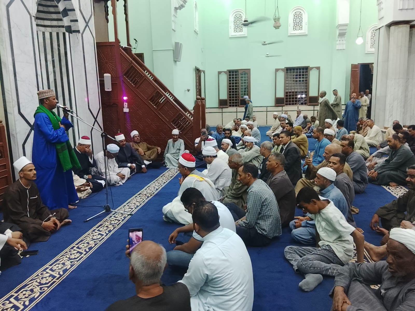 احتفالية بذكرى مولد الإمام الحسين رضي الله عنه بساحة الشيخ الطيب