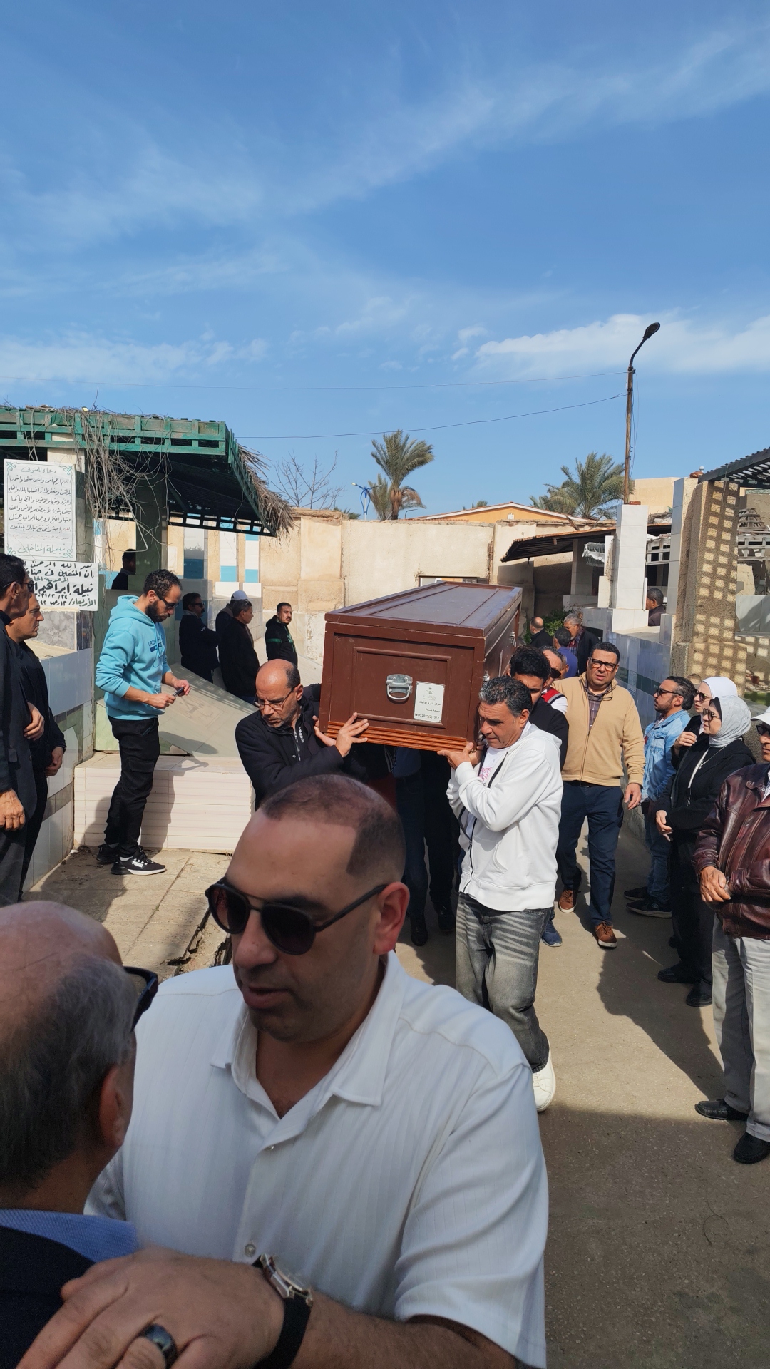 الجثمان في مقابر بورسعيد