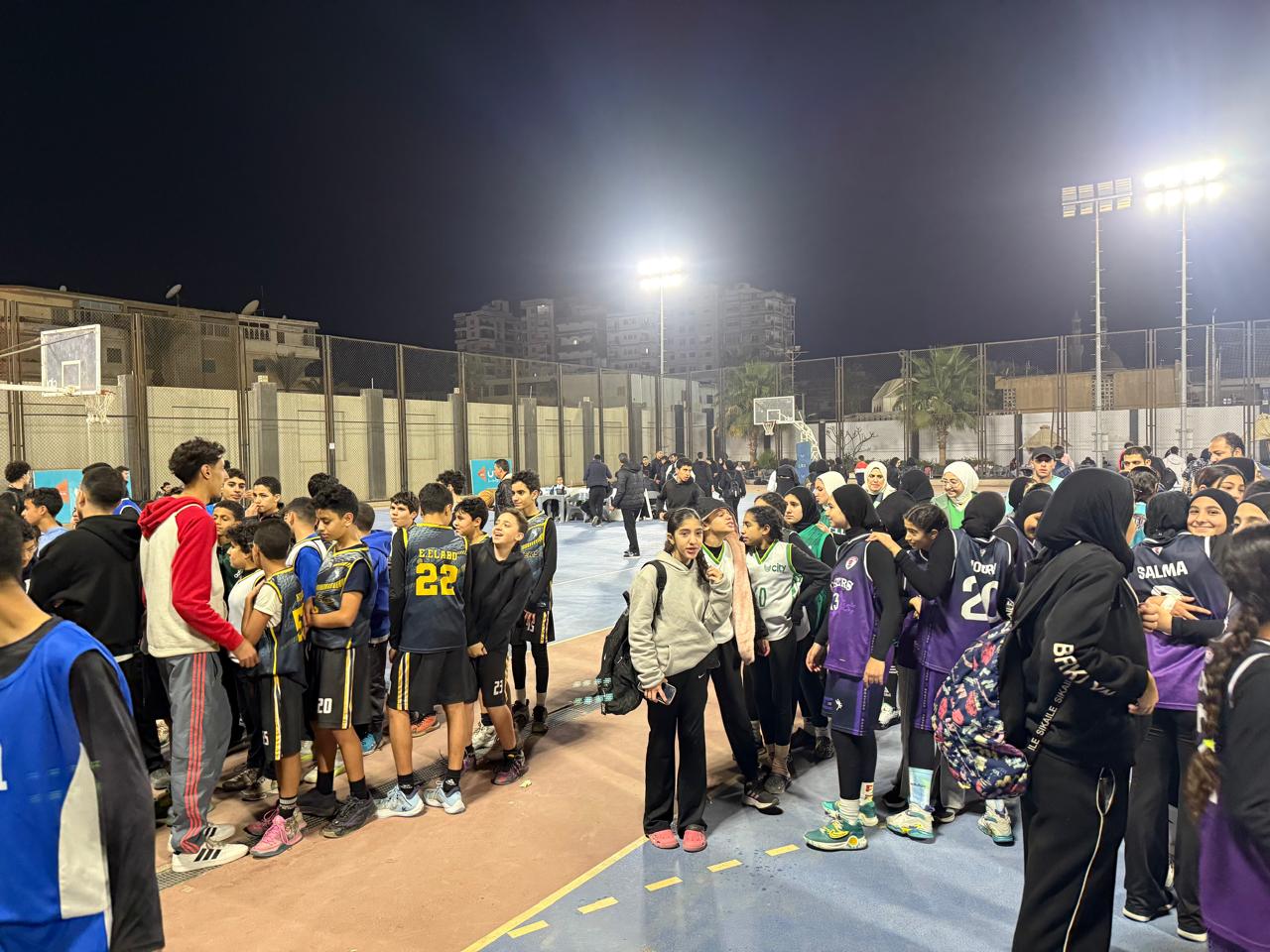 سيتي كلوب تنظم مهرجان كرة السلة 3×3 فى  كفر الشيخ