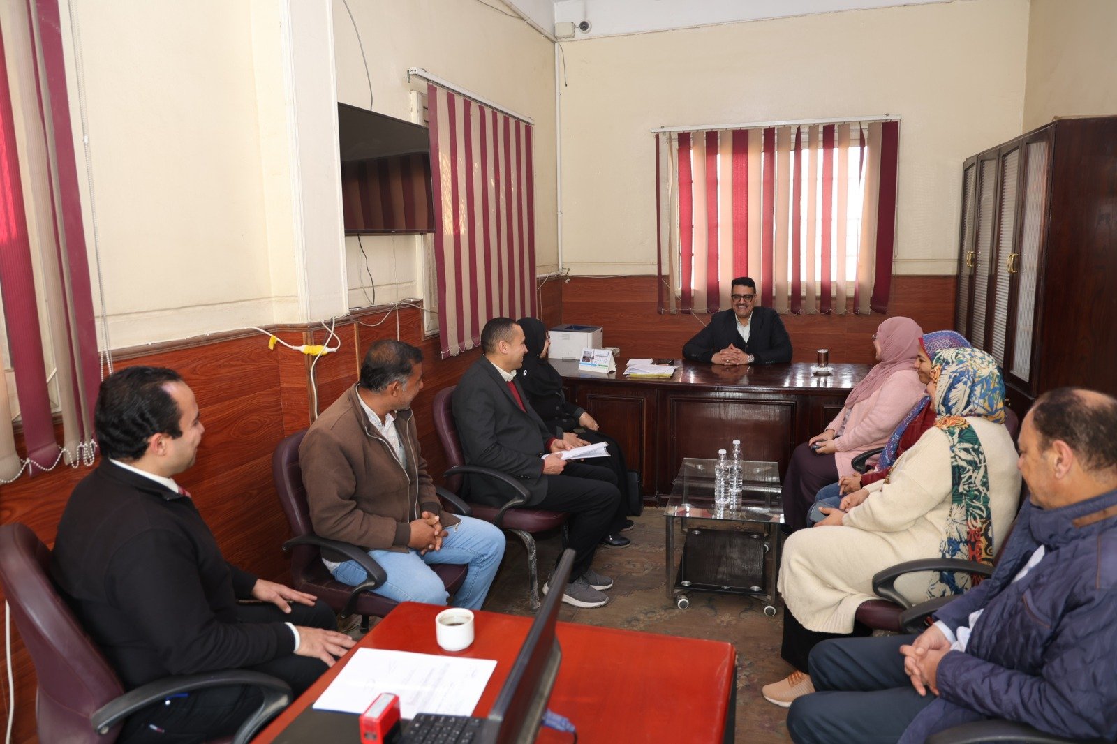 رئيس مياه القليوبية خلال الدورة التدريبية