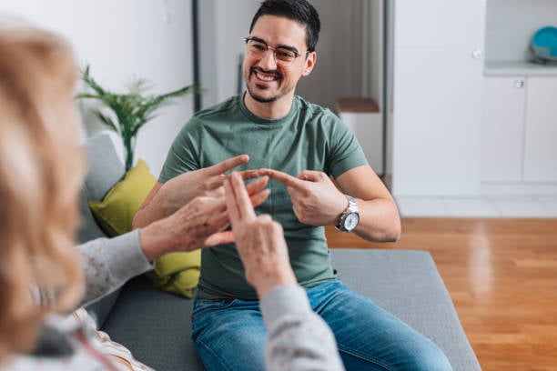 الحديث مع صديق