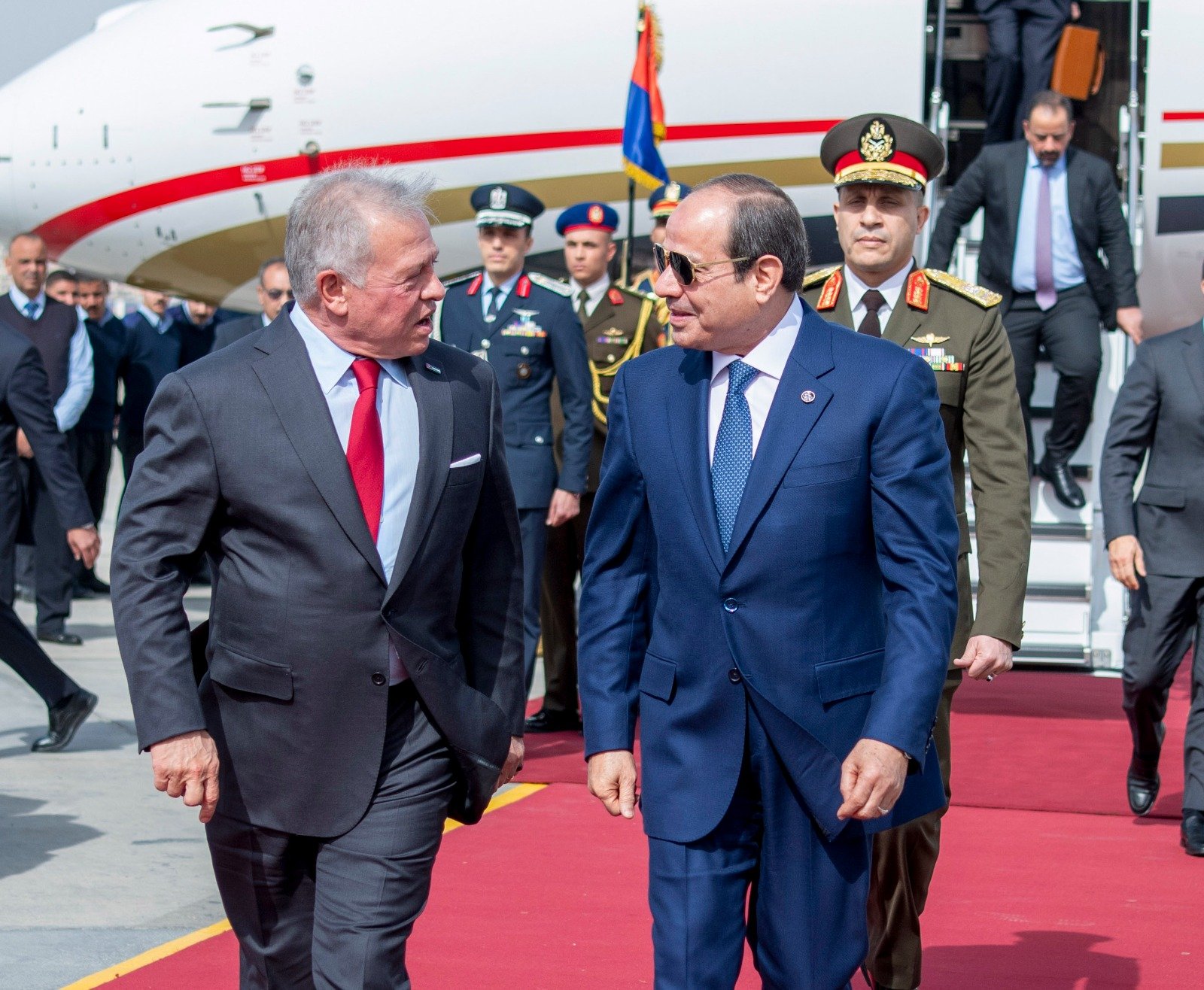 الرئيس السيسى وملك الأردن (3)