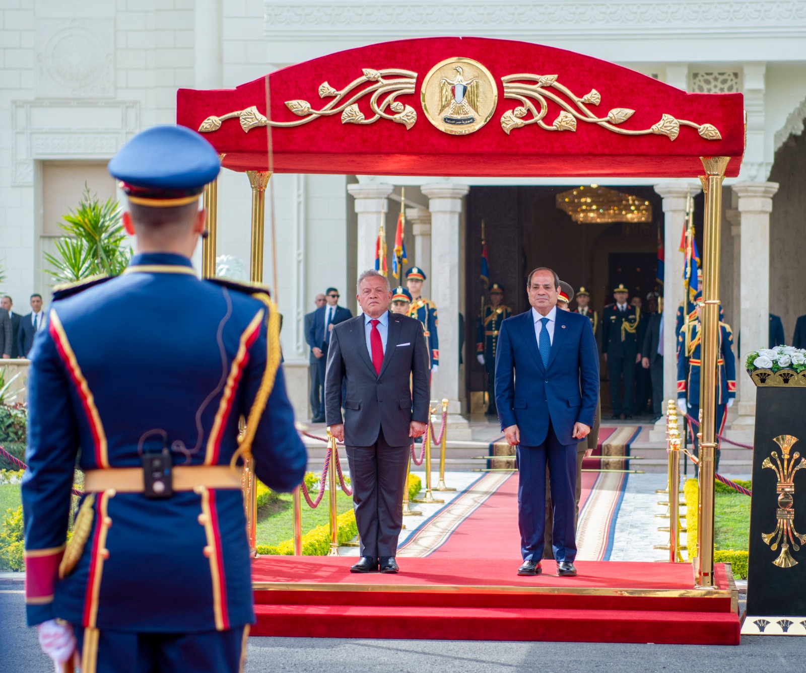 الرئيس السيسى وملك الأردن (1)