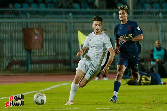 مباراة الزمالك والمصري في الكونفدرالية (2)