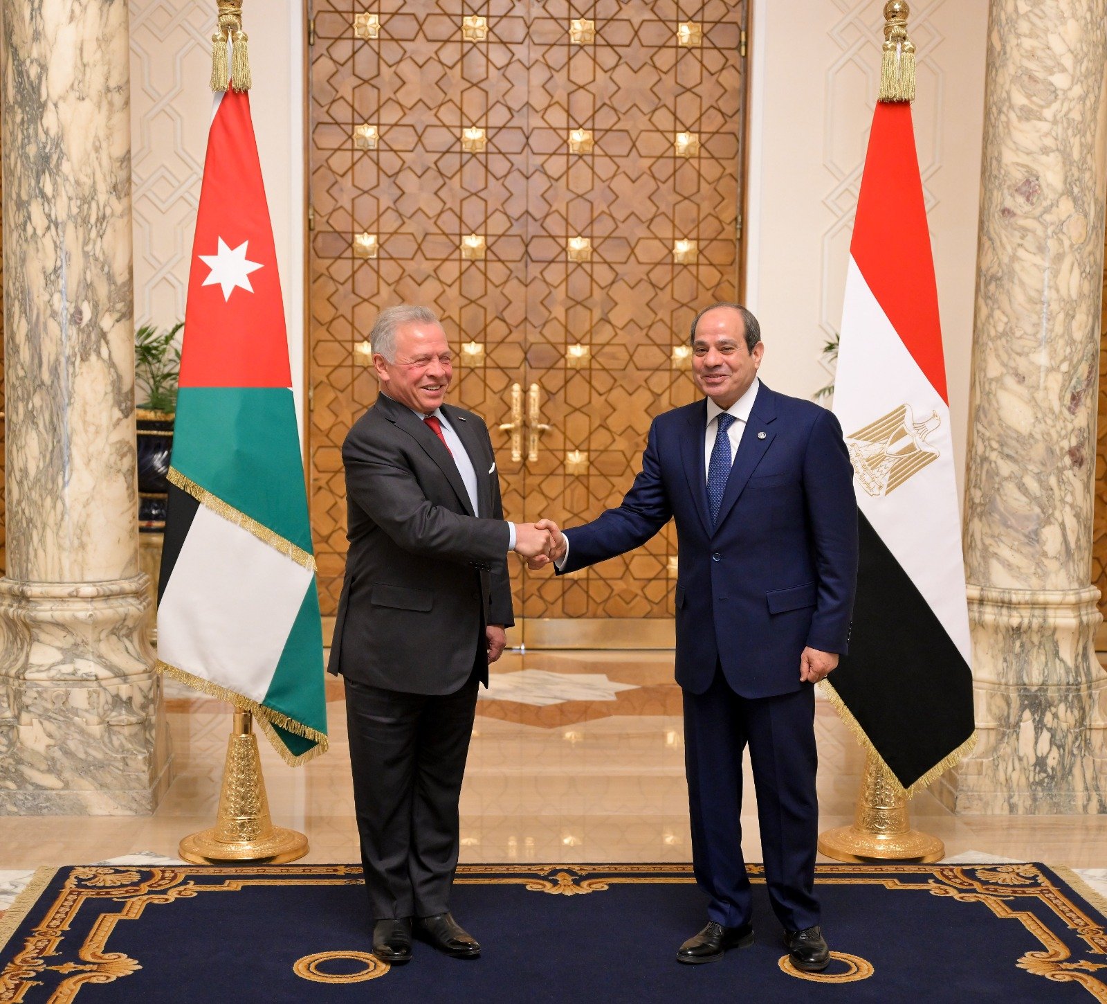 الرئيس السيسى وملك الأردن (4)