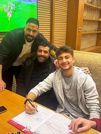 توقيع عودة الفاخوري لبيراميدز (3)