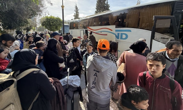 إجلاء سكان القصر الكبير