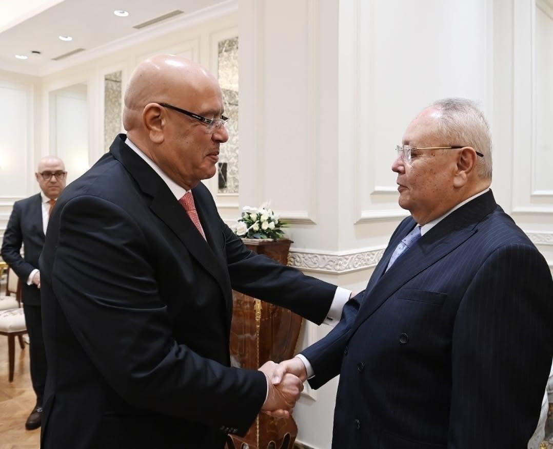 رئيس مجلس النواب يستقبل رئيس مجلس الدولة في زيارة تهنئة رسمية بالعاصمة الجديدة (1)