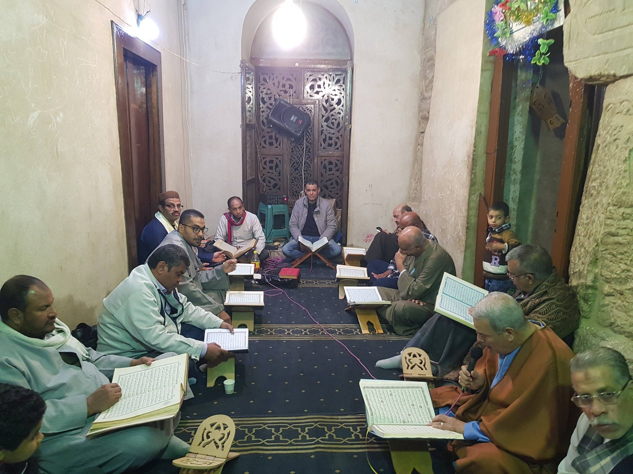 الاحتفال بمولد سيدى أبوالحجاج الأقصرى فى ساحته بالأقصر