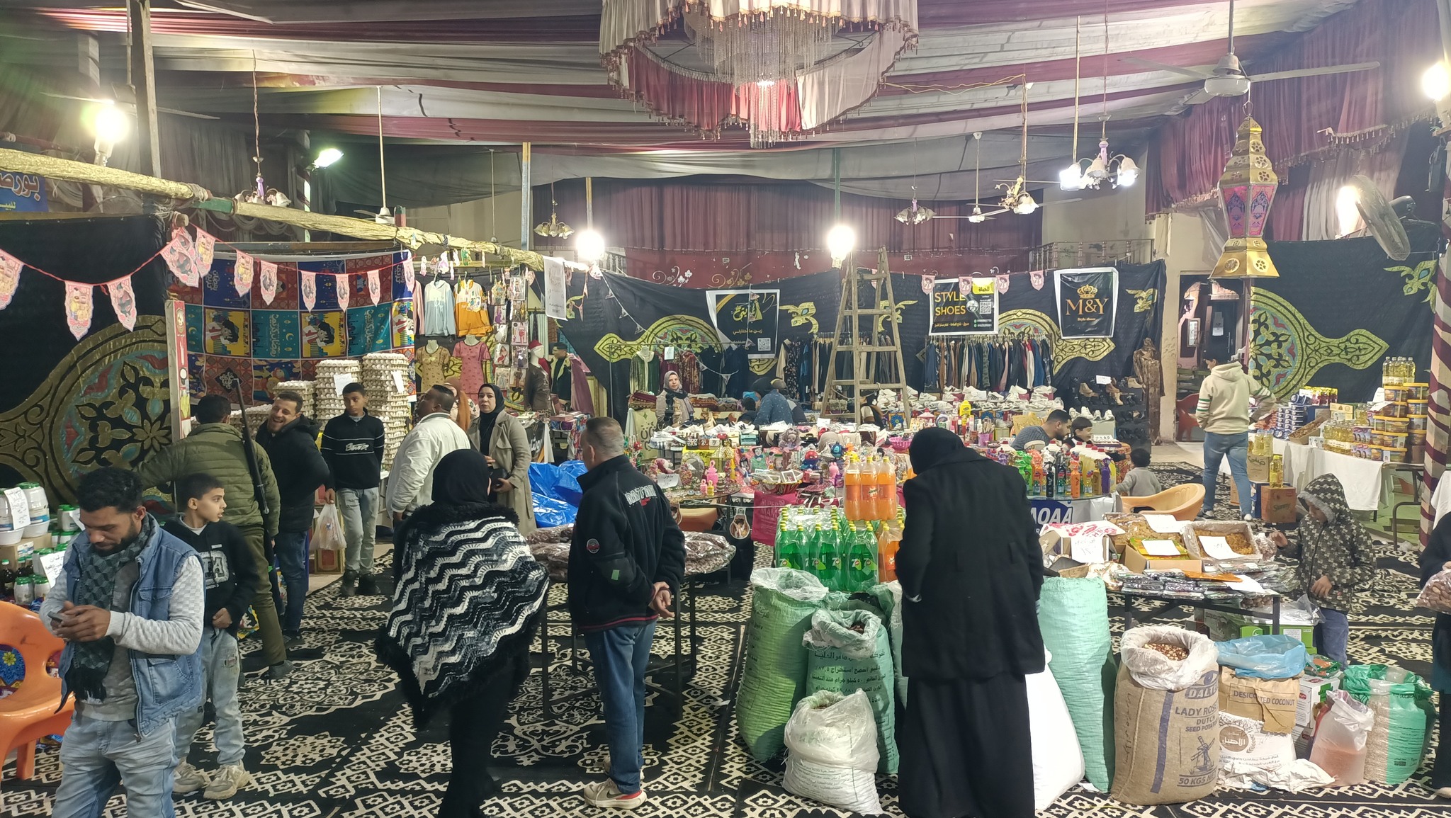 تنوع المعروضات