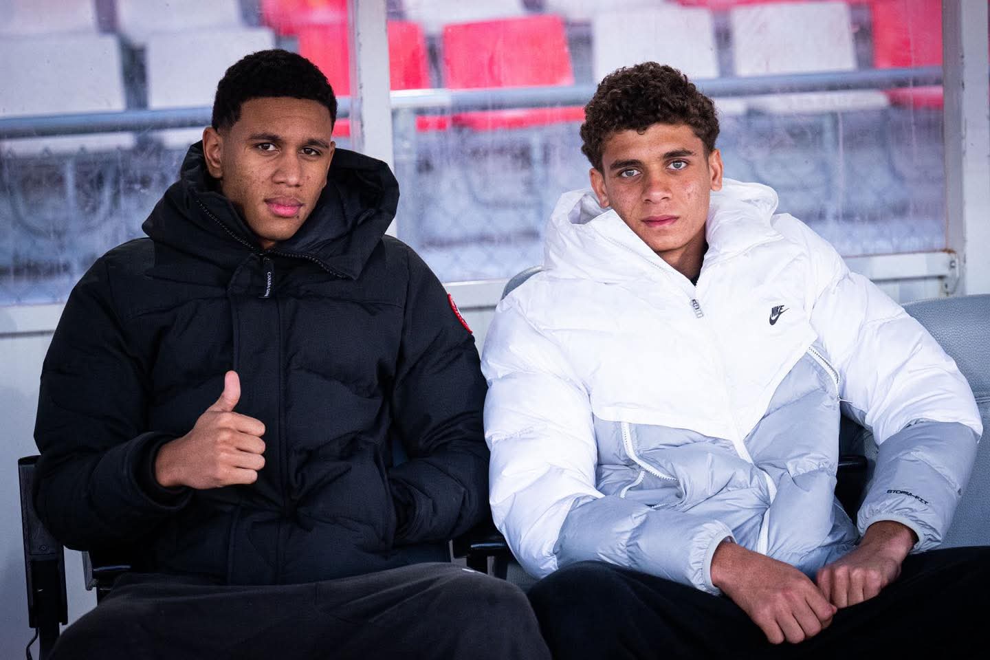 حمزة عبد الكريم في مباراة برشلونة