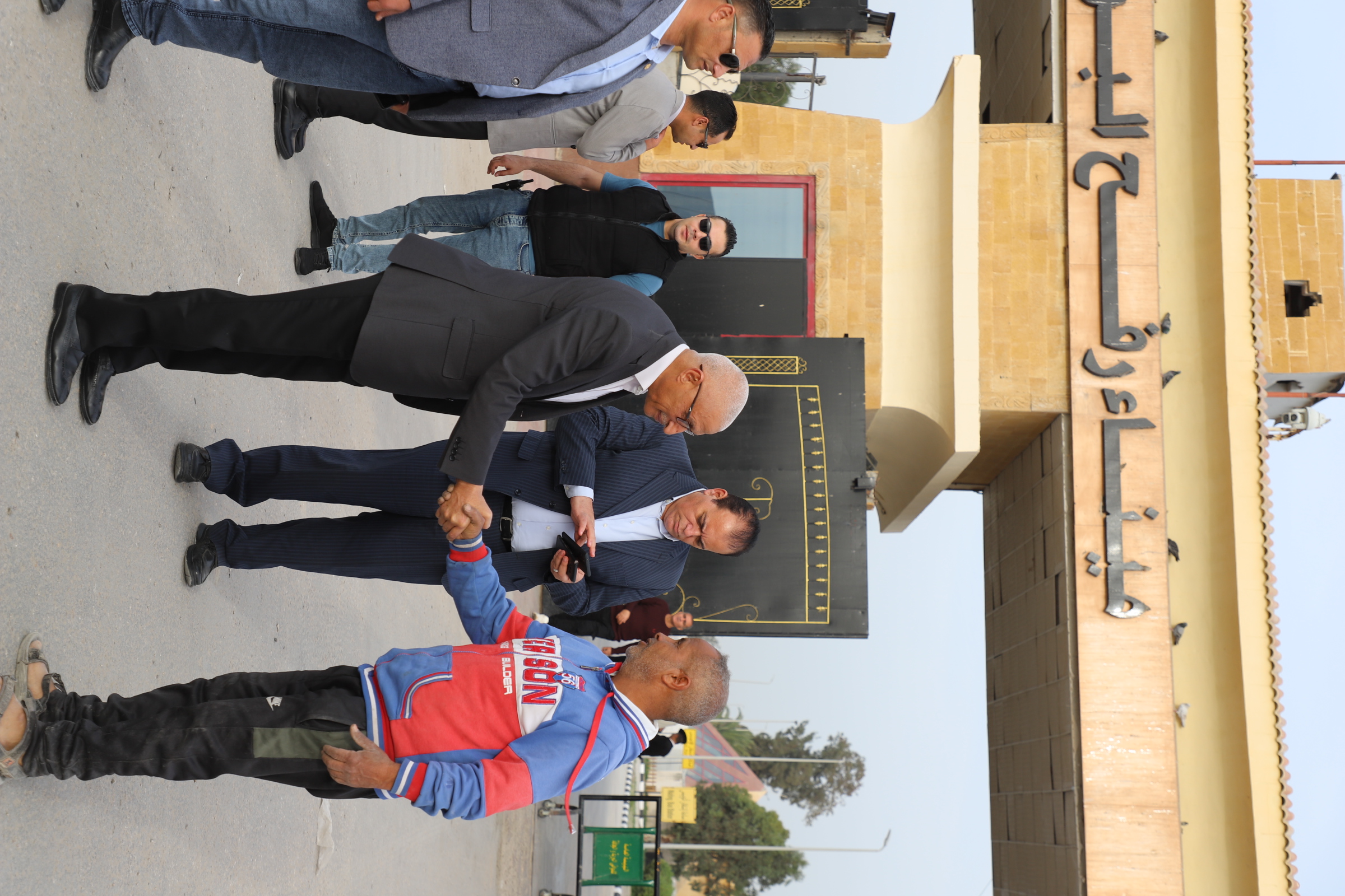 معبر رفح وتفقد محافظ شمال سيناء وحديث مع العاملين