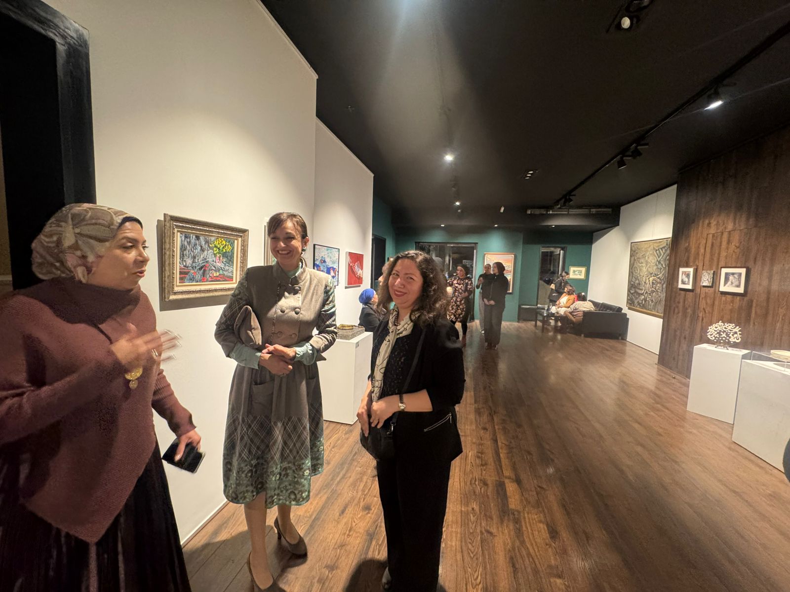 جانب من المعرض