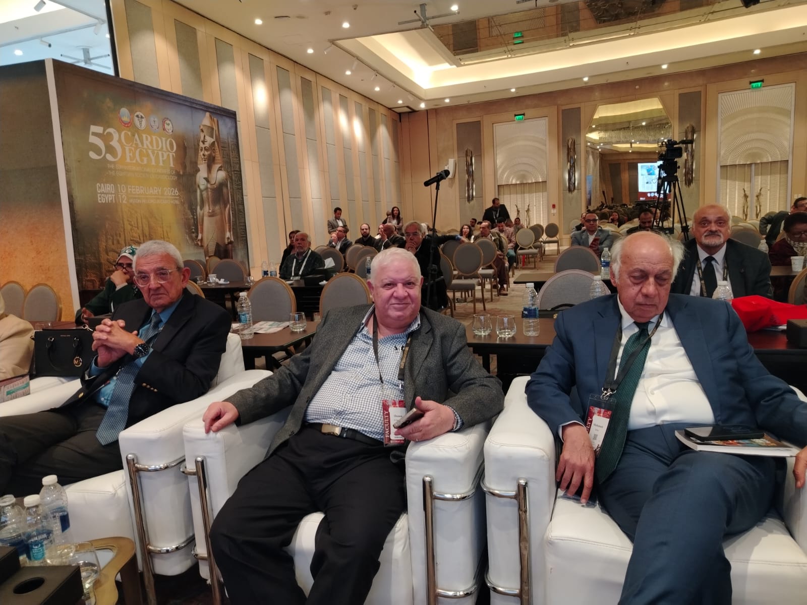 أطباء القلب خلال المؤتمر